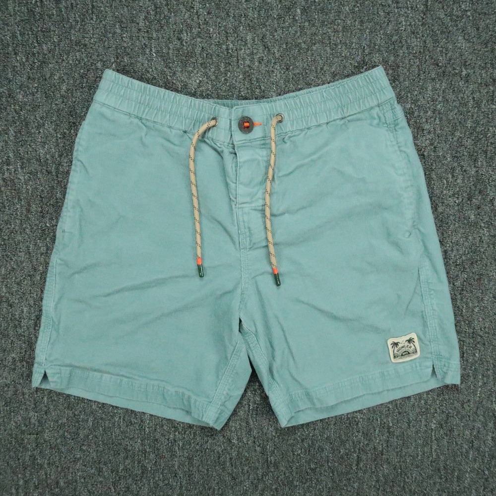 Howler Bros Shorts Mens 30 Blue Pressure Drop Corduroy Stretch Drawstring